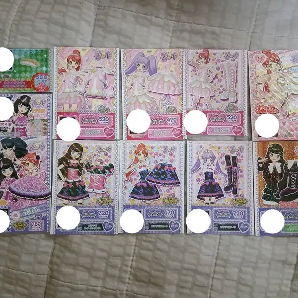 [BUNJANG] PriPara Ticket Set (10 Types) Bundle / 프리파라 티켓 10종 일괄 판매합니다!