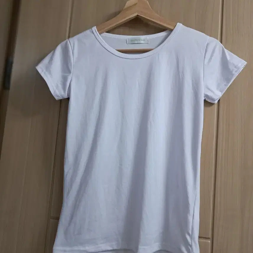 [BUNJANG] Basic Short Sleeve T-Shirt / 화이트 기본 반팔 티셔츠