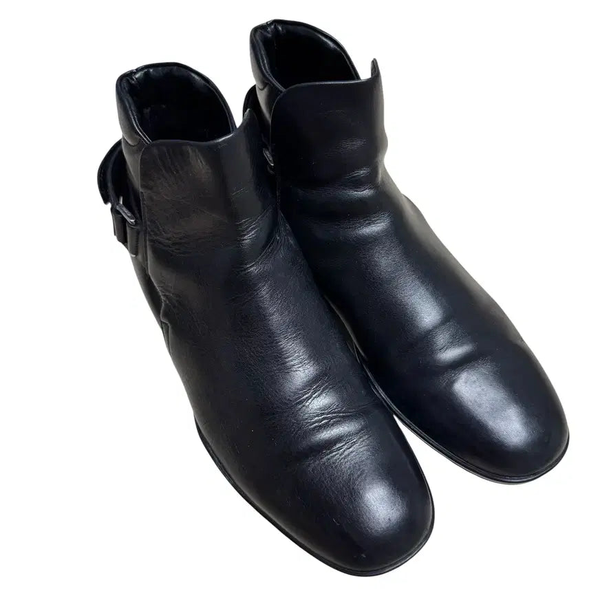 [BUNJANG] Prada Sport Leather Belted Boots Size 8 / 프라다 스포츠  레더 벨티드 부츠 8사이즈