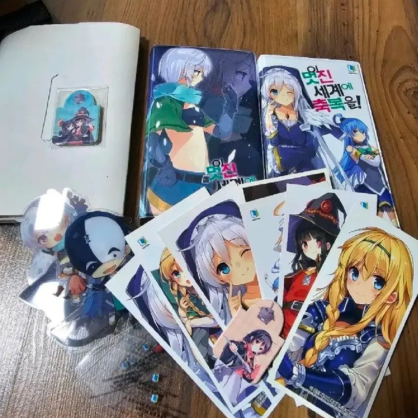 [BUNJANG] KonoSuba: God's Blessing on This Wonderful World! Limited Edition Novel with Multiple First Edition Bonuses / 이 멋진 세계에 축복을! 소설 초판 특전 다수포함