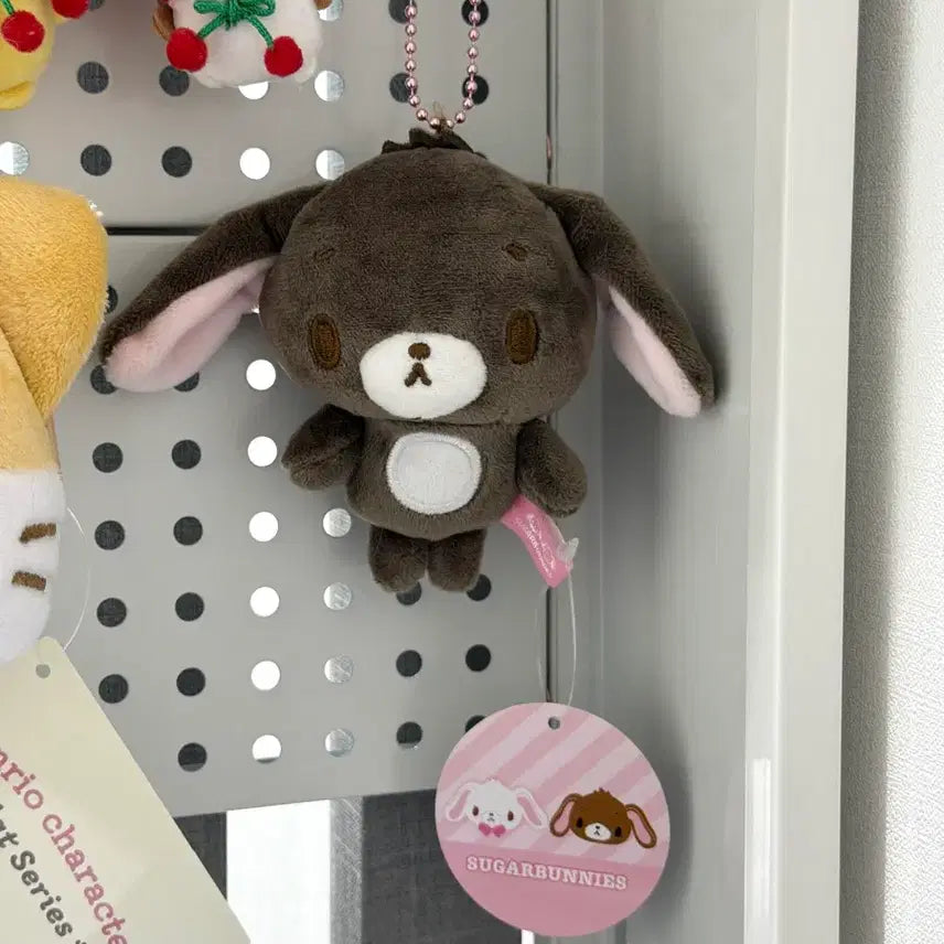 [BUNJANG] Sanrio Sugarbunnies Kurousa Plush Keychain / 슈가바니즈 쿠로우사 인형키링