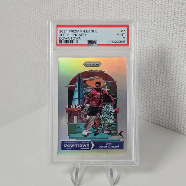 [BUNJANG] Panini Prizm K League 2024 Jesse Lingard Downtown PSA 9 / 2024 파니니 프리즘 K리그 FC서울 린가드 다운타운 psa9