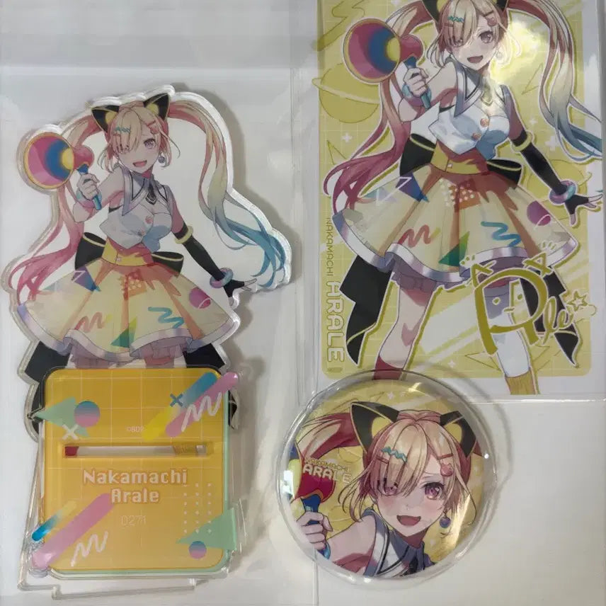 [BUNJANG] Nakano Arale Goods Set #271 / 나카마치 아라레 271번 굿즈세트 유메미타 무겐다이뮤타입 무한대뮤타입