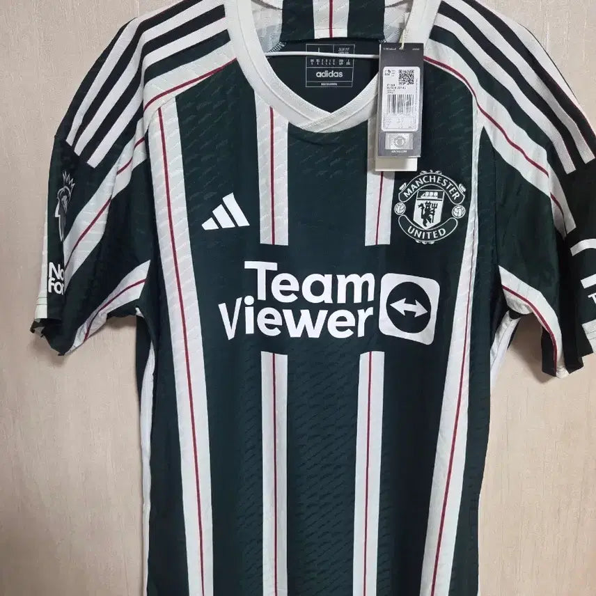 [BUNJANG] Manchester United 23-24 Away Authentic Rashford League Patch Jersey (International L) / 23-24 맨유 어웨이 어센틱 래시포드,리그 패치 오피셜 해외L
