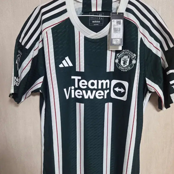 [BUNJANG] Manchester United 23-24 Away Authentic Rashford League Patch Jersey (International L) / 23-24 맨유 어웨이 어센틱 래시포드,리그 패치 오피셜 해외L