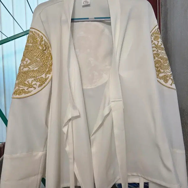 [BUNJANG] SHEEN:SEOUL Gonyongpo Jangjeogori White / 신:서울 곤룡포 장저고리 화이트