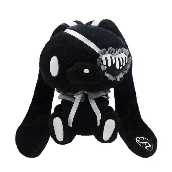 [BUNJANG] Gloomy Rabbit Plush Doll with Eye Mask / 글루미 범용토끼 범용우사기 인형 누이구루미 안대 블랙