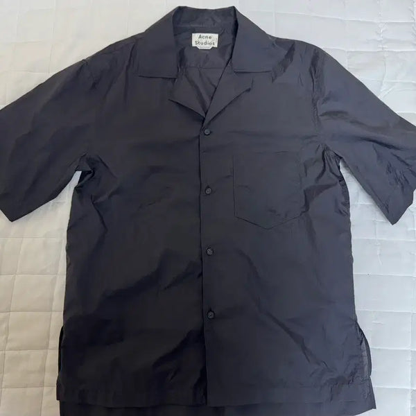 [BUNJANG] Acne Studios Nylon Short Sleeve Shirt / 아크네 스튜디오 나일론 반팔 셔츠