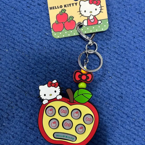 [BUNJANG] Sanrio Hello Kitty Whack-a-Mole Game Keychain / 산리오 키티 두더지게임 키링