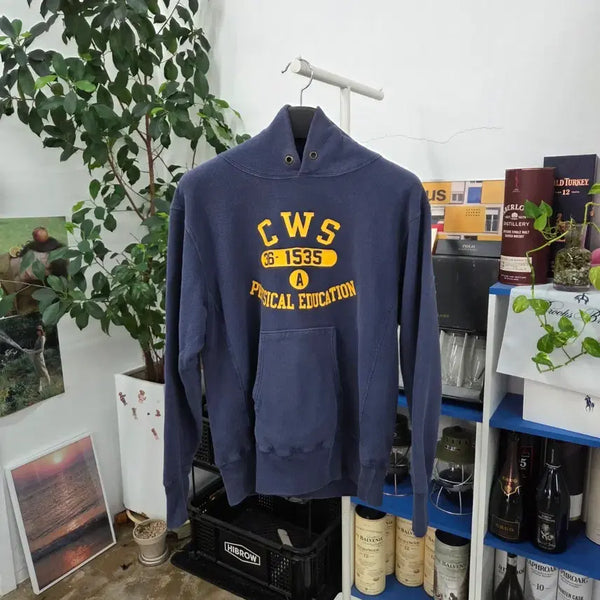 [BUNJANG] Champion Blue Tag Reverse Weave Printing Hoodie XL / 챔피온 블루택 리버스위브 프린팅 후디 XL