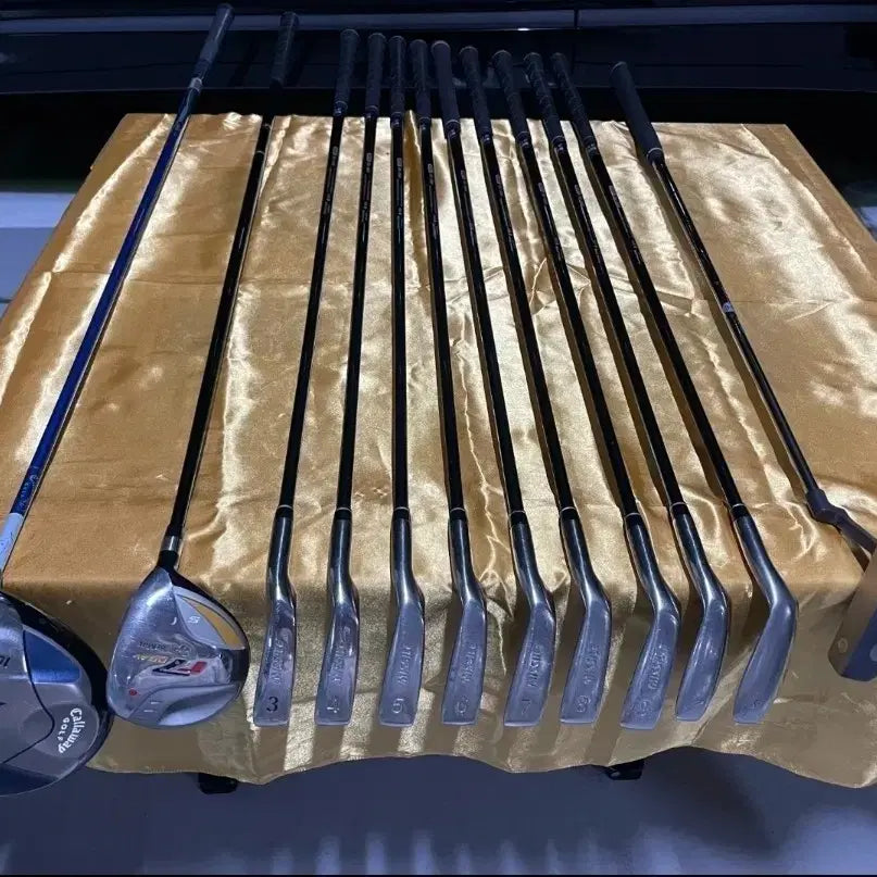 [BUNJANG] Full Set Men's Golf Clubs (12 Clubs) - Beginner Friendly / 33.남성용 골프채 풀세트 12개 클럽 입문용 초보용 미사일 단일 브랜드 아이언