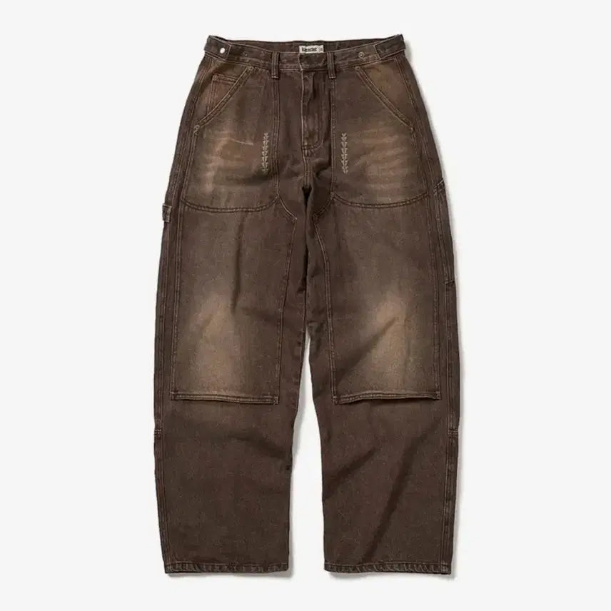[BUNJANG] Character Denim Pants Size 00 / 카락터 데님팬츠