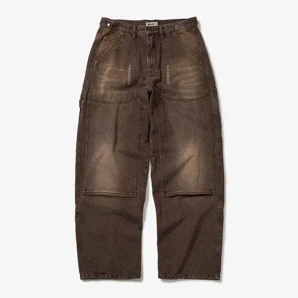 [BUNJANG] Character Denim Pants Size 00 / 카락터 데님팬츠