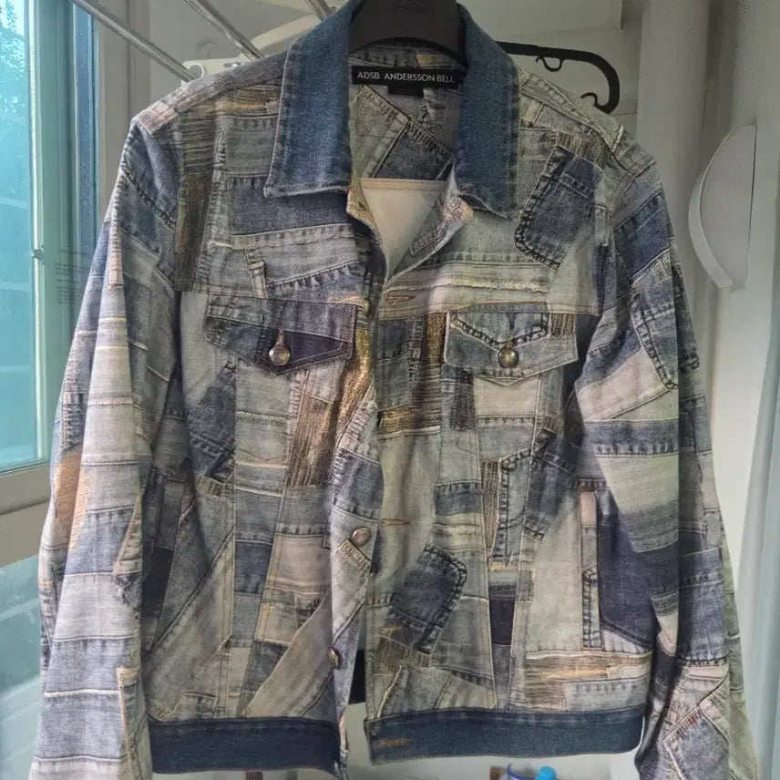 [BUNJANG] Andersson Bell Denim Patchwork Jacket / Andersson Bell 데님 패치워크 자켓