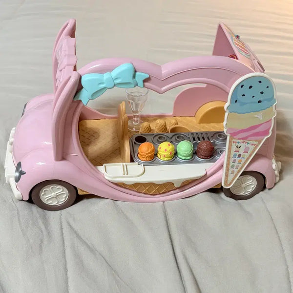 [BUNJANG] Sylvanian Families Ice Cream Van 5651 / 실바니안 아이스크림벤 자동차 5651