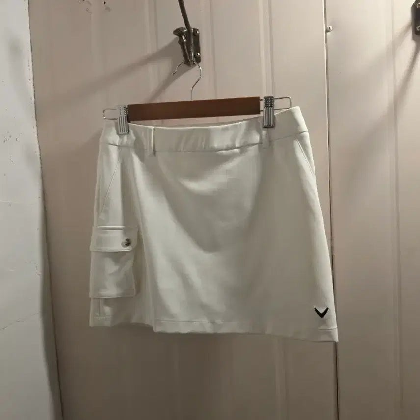 [BUNJANG] Callaway Golf Skirt White / 64 캘러웨이 골프 스커트 치마 화이트