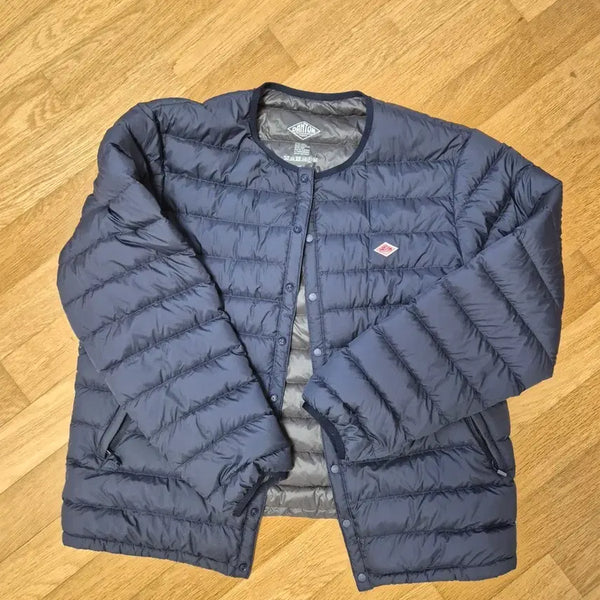 [BUNJANG] DANTON Lightweight Down Jacket Navy XL / 단톤 경량 패딩 네이비 xl