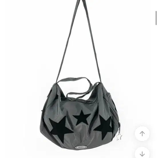 [BUNJANG] A-bly Nylon Star Point Large Tote Bag / 에이블리 나일론 별 포인트 보부상 백