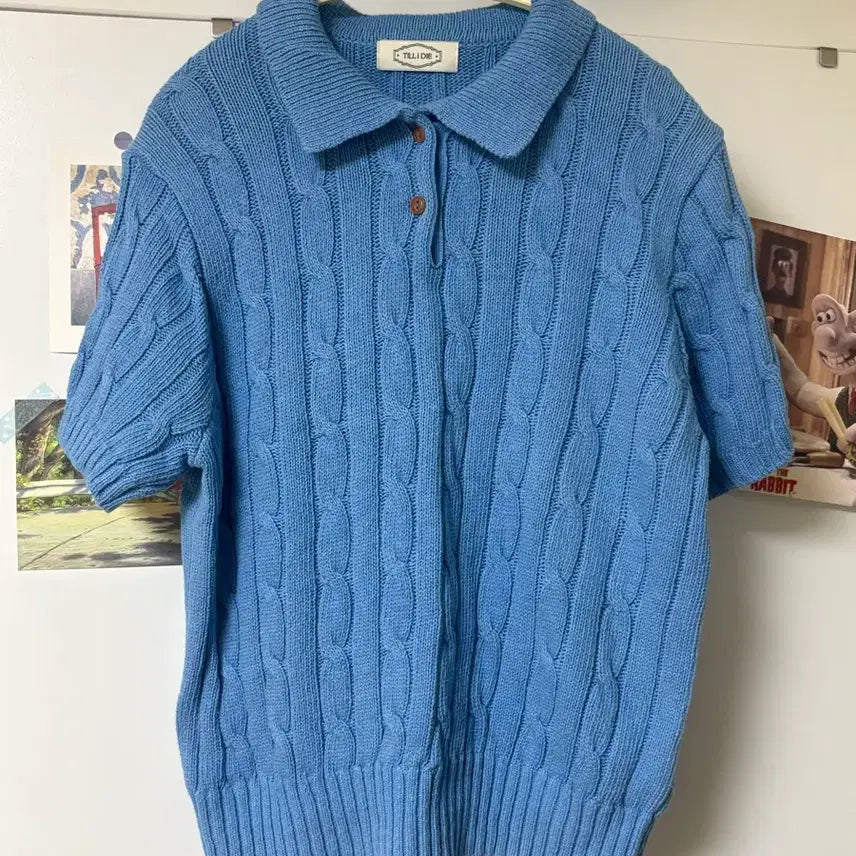 [BUNJANG] Tilakidai Short Sleeve Knit T-Shirt / 틸아이다이 반팔 니트