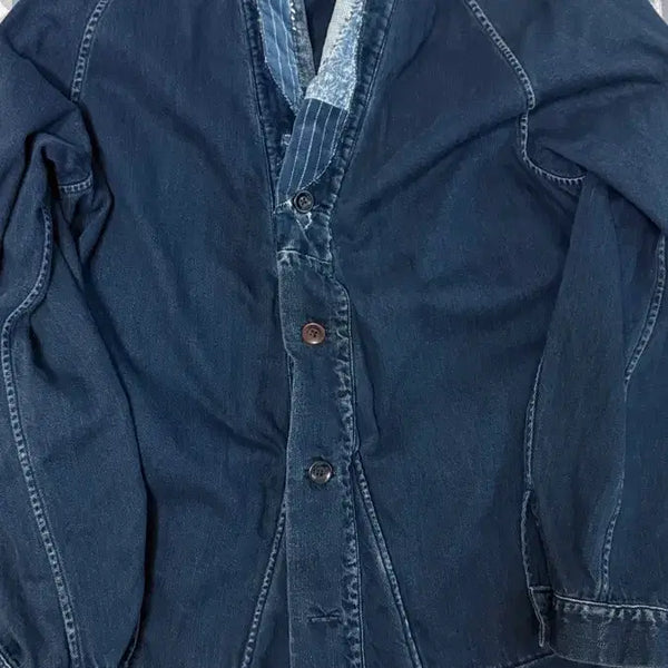 [BUNJANG] Kapital 8oz IDG Denim Tiger Juban / 캐피탈 8oz IDG 데님 타이거 쥬반