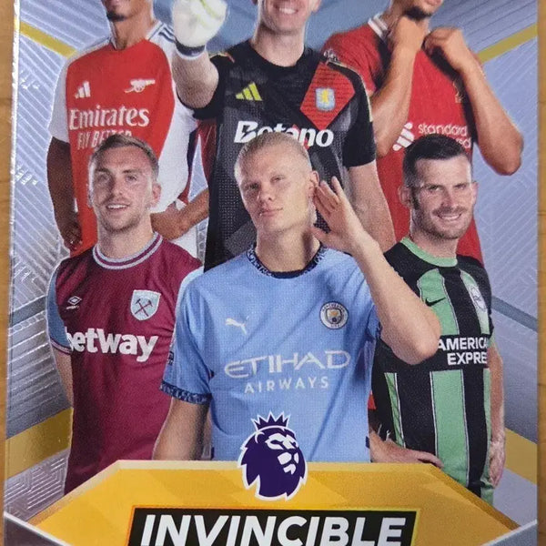 [BUNJANG] Panini Premier League Invincible Soccer Card / 파니니 프리미어리그 인빈서블 축구 카드