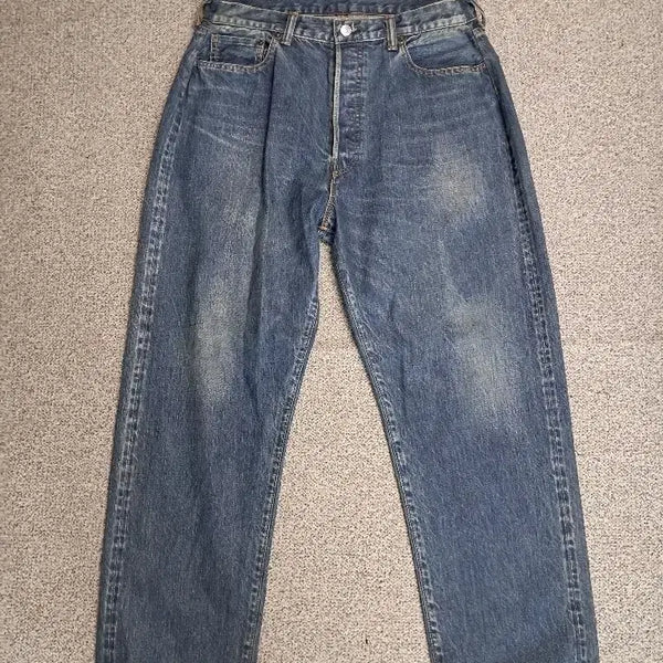 [BUNJANG] Apression Washed Denim Jeans Size 30-31 / 아프레쎄 워시드데님 수선0075