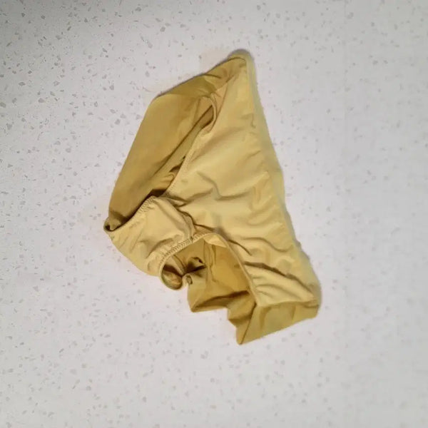 [BUNJANG] Yellow Women's Underwear Briefs / 여성하의속옷 중고팬티 옐로우(세탁완료)