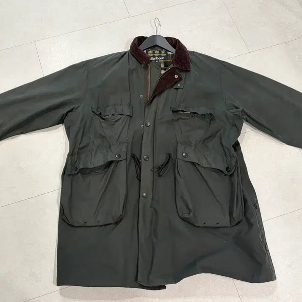 [BUNJANG] Kaptain Sunshine Barber Traveler Coat Sage 40 / 캡틴선샤인 바버 트래블러 코트 세이지 40사이즈