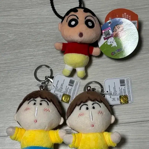 [BUNJANG] Crayon Shin-chan Azuma Kazama Keyring Set / 짱구, 맹구 키링