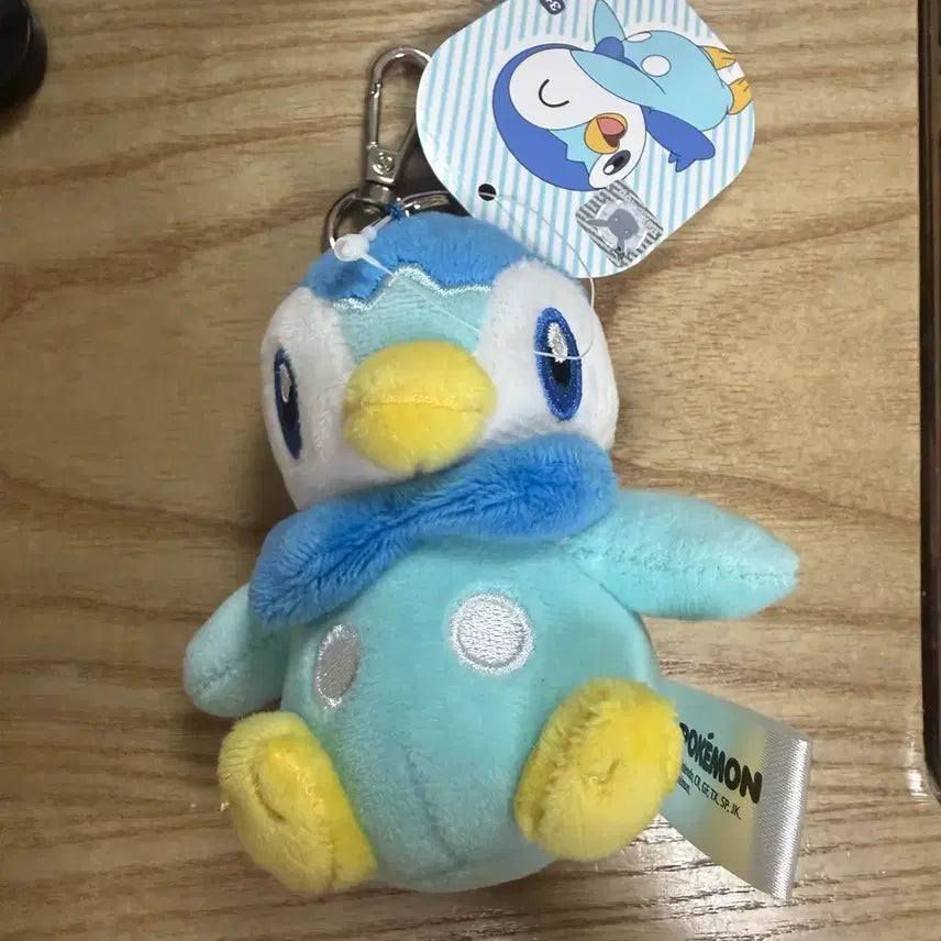 [BUNJANG] Pokemon Piplup Plush Keychain / 포켓몬스터 팽도리 인형 키링