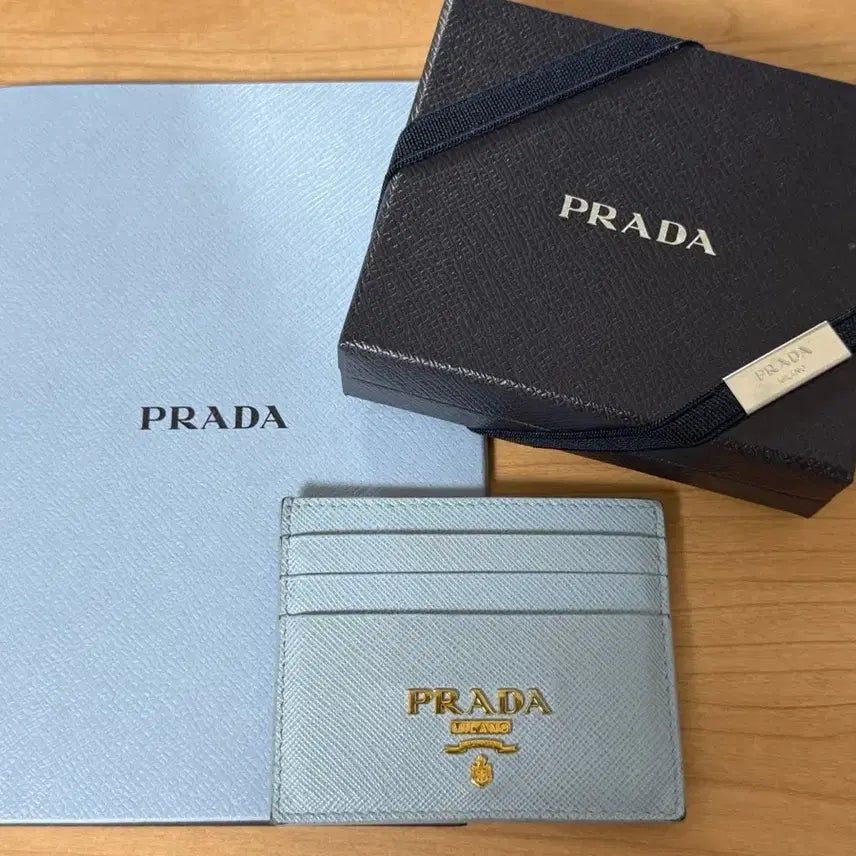 [BUNJANG] Prada Saffiano Card Holder / 프라다 사피아노 카드지갑