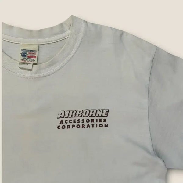 [BUNJANG] Buzz Rickson USA Made Airborne Printing T-Shirt M / 버즈릭슨 미국 생산 에어본 프린팅 반팔 티셔츠 M
