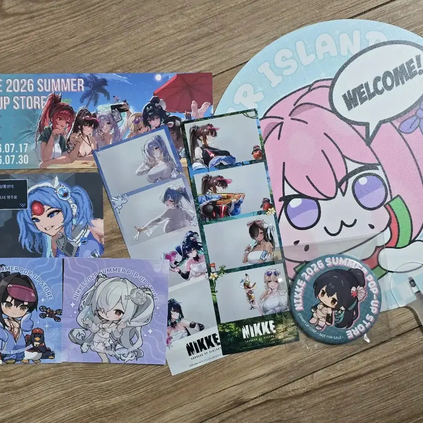 [BUNJANG] Nier: Automata Pop-up Store 1st Week POB Bundle Set / 2026 니케 팝업 1주차 특전 판매