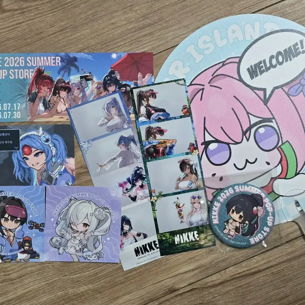 [BUNJANG] Nier: Automata Pop-up Store 1st Week POB Bundle Set / 2026 니케 팝업 1주차 특전 판매