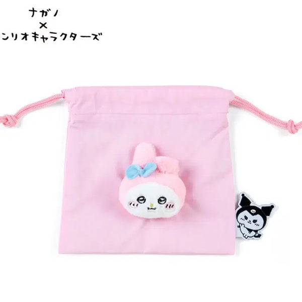 [BUNJANG] Nagano Nodame Kuma Collaboration My Melody Pouch / 미개봉) 나가노 농담곰 콜라보 파우치 주머니 마이멜로디