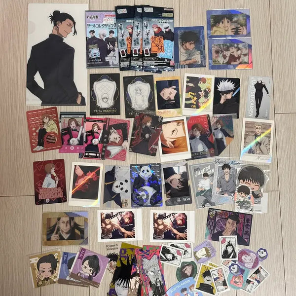 [BUNJANG] Jujutsu Kaisen Paper Set Special Goods Gojo Satoru Yuta Geto Nobara Todo / 주술회전 지류 일괄 세트 파샤 특전 고죠 사토루 유타 게토 노바라 토도