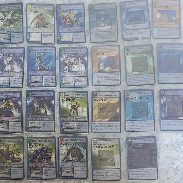 [BUNJANG] Digimon Goosdimon Cards Twelve Devas + Field Cards Set Bundle / 구디지몬카드 십이신장 + 소속필드 카드 세트 일괄