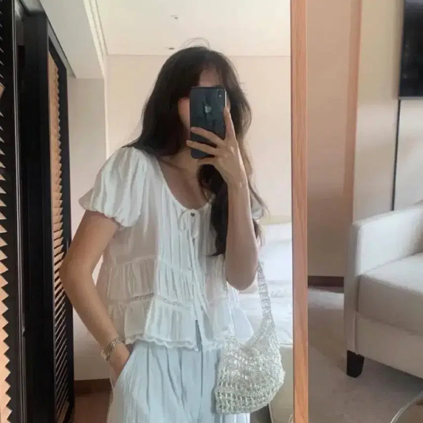 [BUNJANG] LITER Shasha Blouse / 리터 샤샤 블라우스 (새상품) 도매택