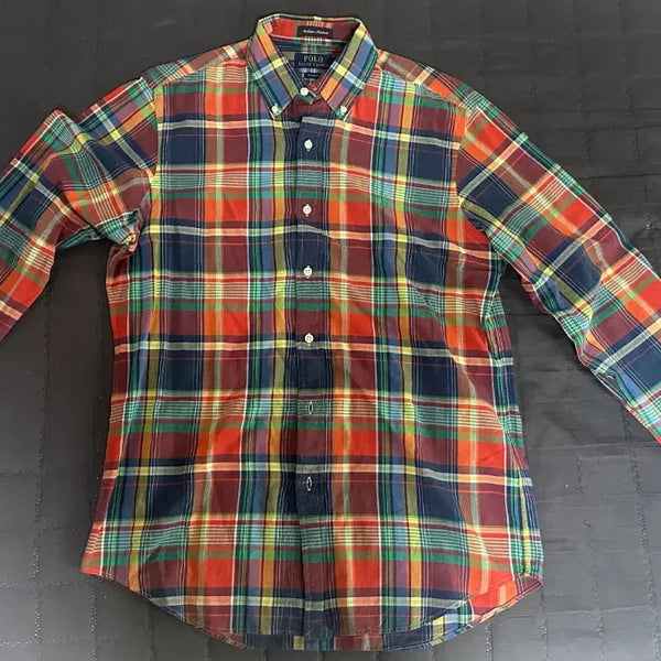 [BUNJANG] Polo Ralph Lauren Madras Check Shirt (Size M) / 폴로랄프로렌 마드라스 체크 셔츠 M사이즈 판매합니다.