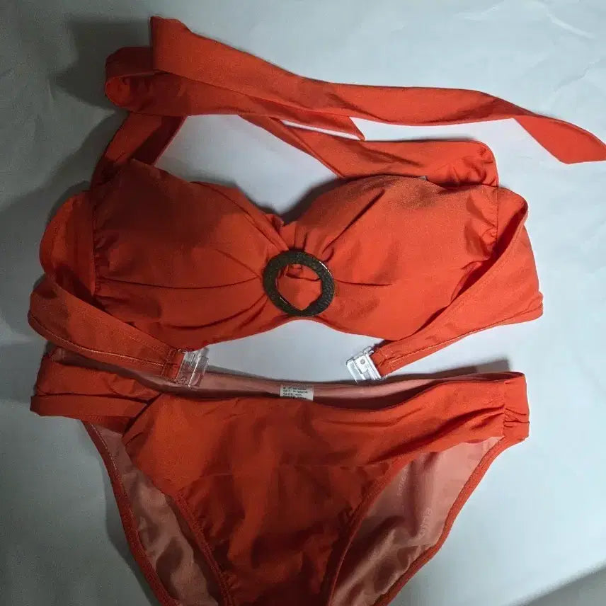 [BUNJANG] Renoma Orange Bikini Swimsuit / 레노마 오렌지색 비키니 수영복 보관만
