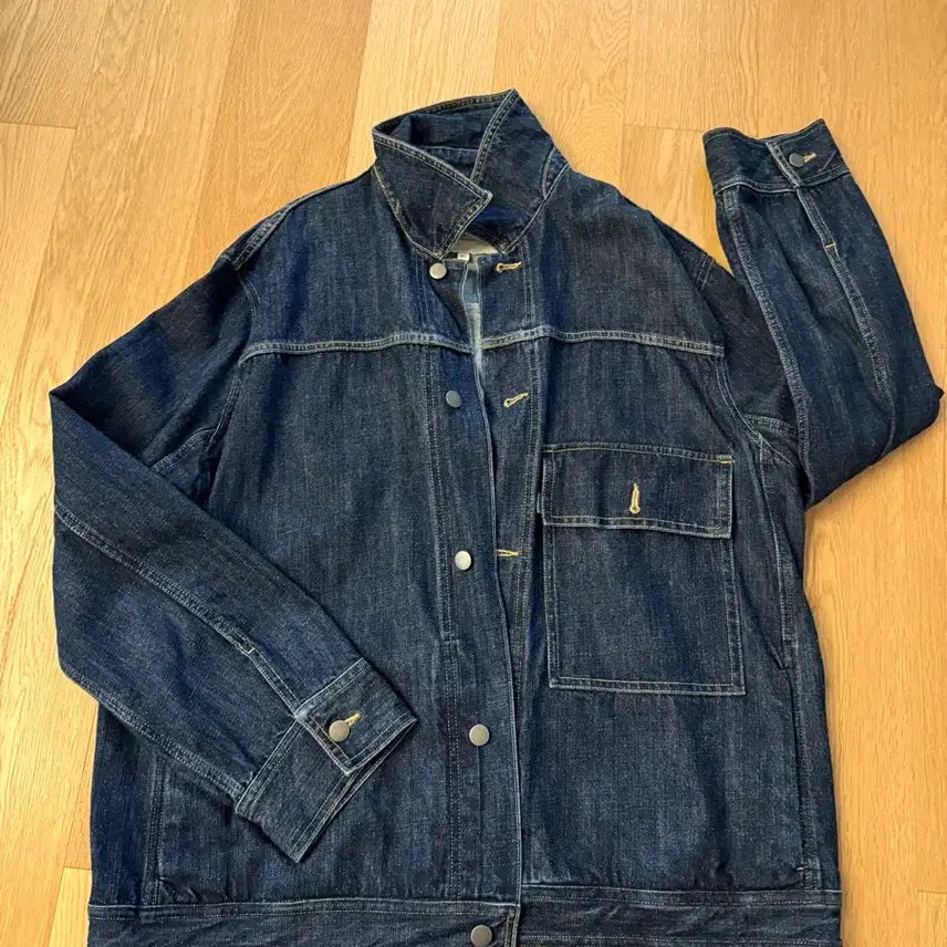 [BUNJANG] Studio Nicholson Indigo Denim Jacket XL / 스튜디오 니콜슨 데님 자켓 XL