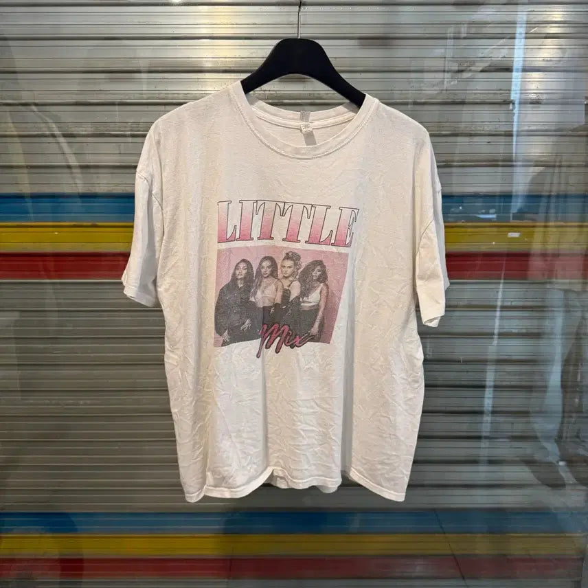 [BUNJANG] Little Mix Band Graphic T-Shirt / 리틀 믹스(Little Mix) 밴드 그래픽 반팔 티셔츠