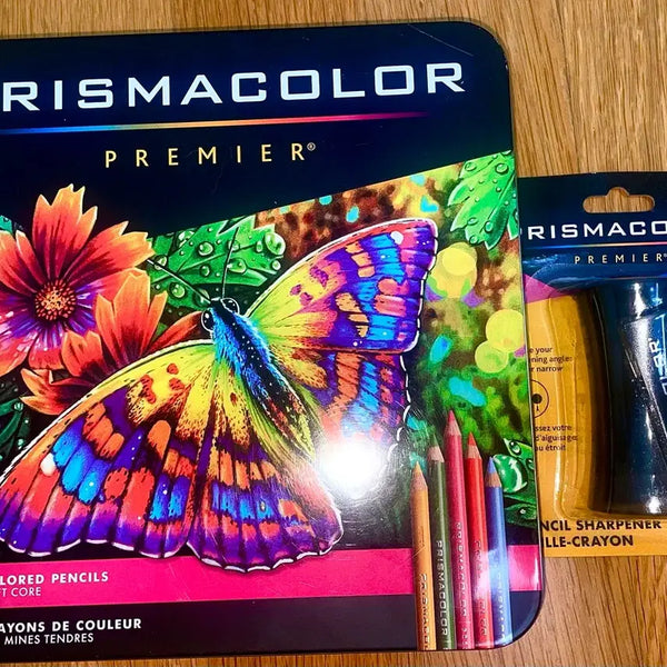 [BUNJANG] Prismacolor Premier Colored Pencils (72 Count) with Prismacolor Sharpener / 프리즈마 프리미어 색연필 72색 + 프리즈마 연필깎이