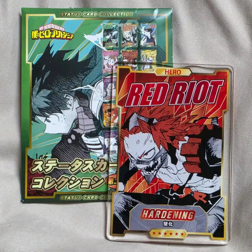 [BUNJANG] My Hero Academia Kirishima Eijiro Status Card / 나히아 스테이터스 키리시마 에이지로