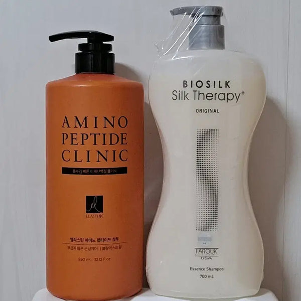 [BUNJANG] Silk Therapy, Labo H, Elasten Shampoo & Brush Bundle / (샴푸 1,650ml) 실크테라피 라보에이치 엘라스틴 브러쉬 새상품