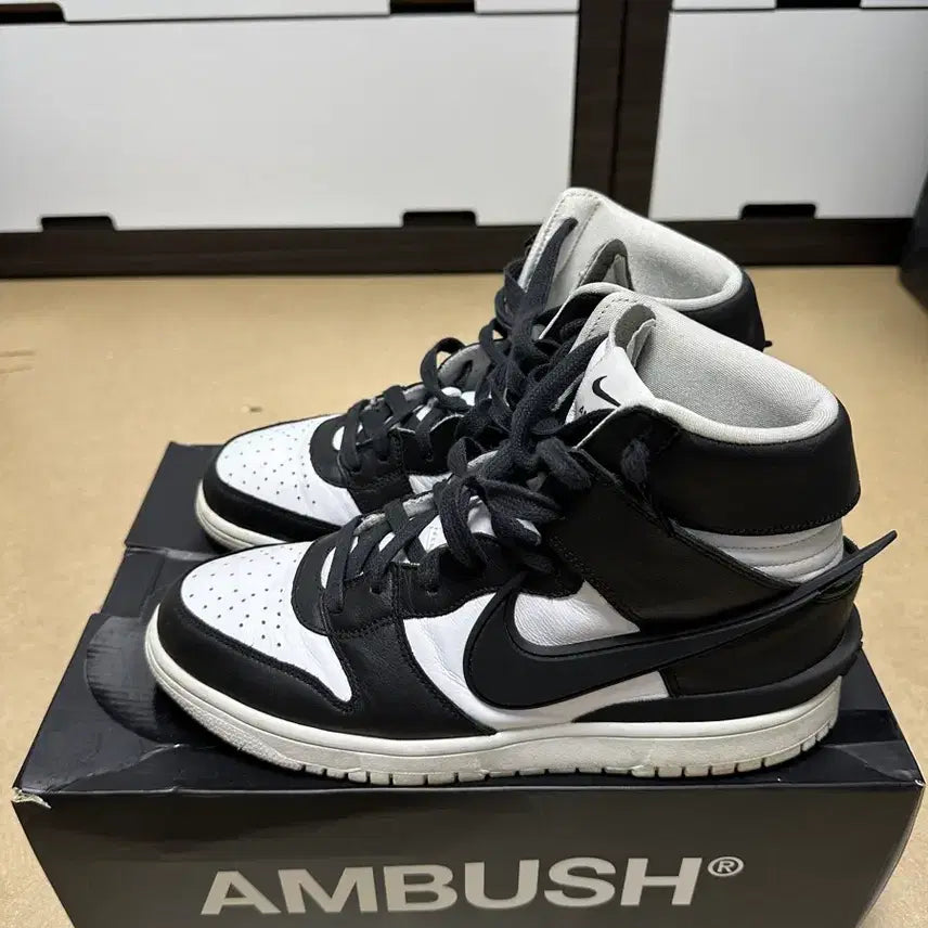 [BUNJANG] Nike x Ambush Dunk High Black White / [270]나이키 엠부쉬 덩크 하이 블랙 화이트