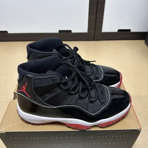[BUNJANG] Nike Air Jordan 11 Retro "Black/Red" / [270]나이키 에어 조던 11 레트로 블랙/레드