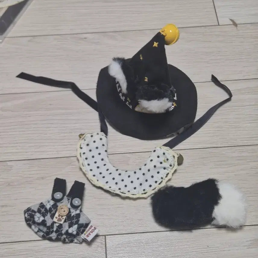 [BUNJANG] 10cm Cat Outfit Set for Dolls / 10cm 10깅인형 고양이옷세트