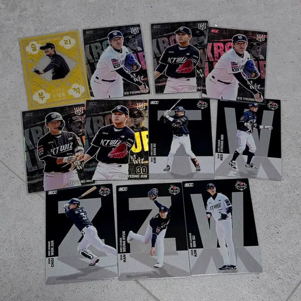 [BUNJANG] KT Wiz KBO 2026 Card Bundle Set / KT 위즈 KBO 2026 카드 일괄 세븐일레븐