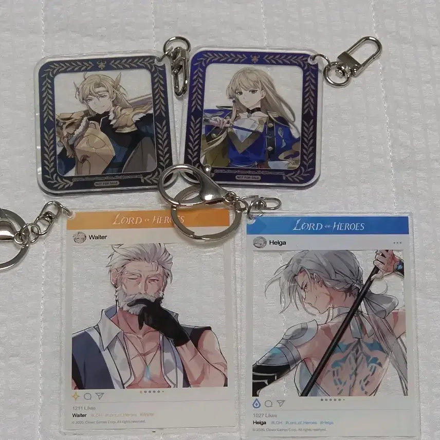 [BUNJANG] Record of Light Keyring Bundle Set / 로오히 키링 (일괄)